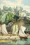 Near the Quay, Exeter-John White Abbott-Framed Giclee Print