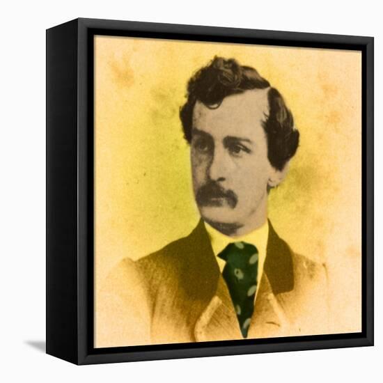 John Wilkes Booth, American Assassin-Science Source-Framed Premier Image Canvas