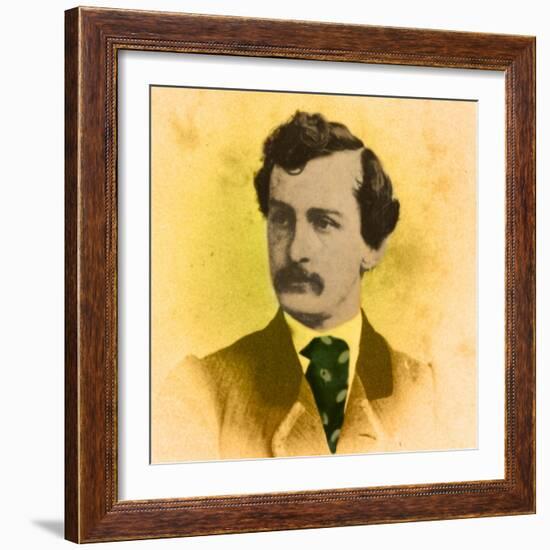 John Wilkes Booth, American Assassin-Science Source-Framed Giclee Print