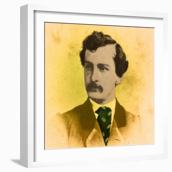 John Wilkes Booth, American Assassin-Science Source-Framed Giclee Print