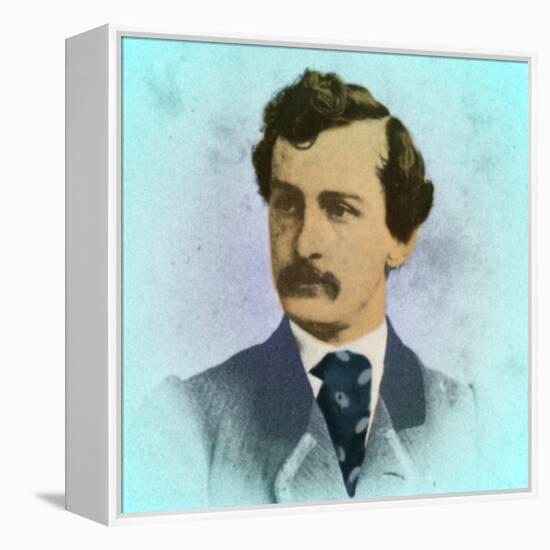 John Wilkes Booth, Assassin-Science Source-Framed Premier Image Canvas