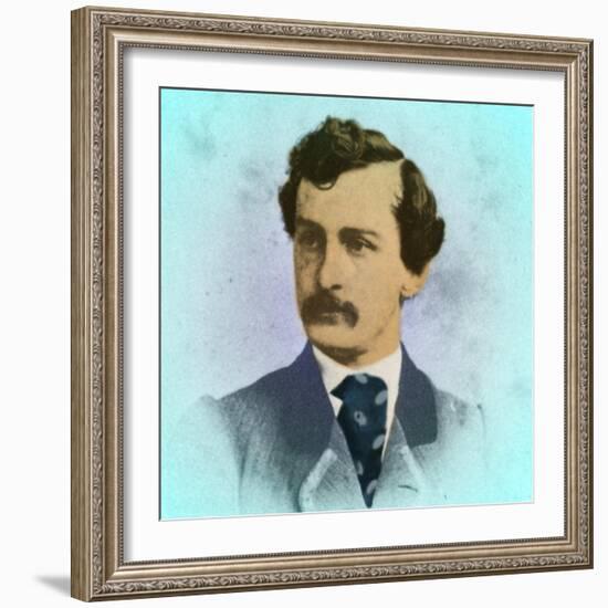 John Wilkes Booth, Assassin-Science Source-Framed Giclee Print