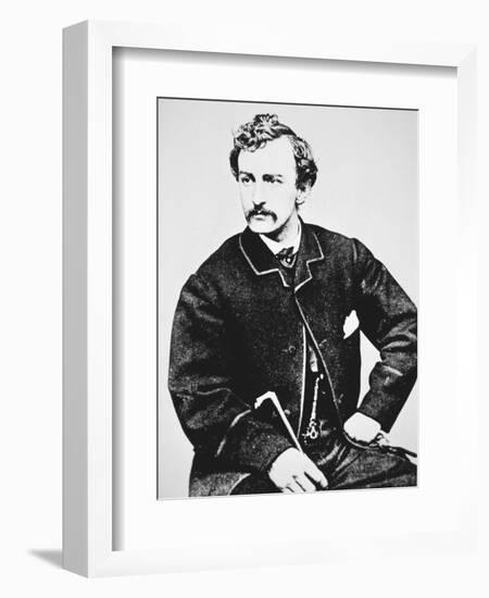 John Wilkes Booth-American School-Framed Giclee Print