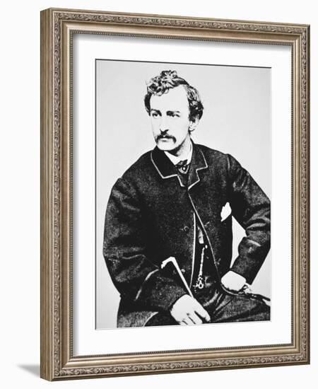 John Wilkes Booth-American School-Framed Giclee Print