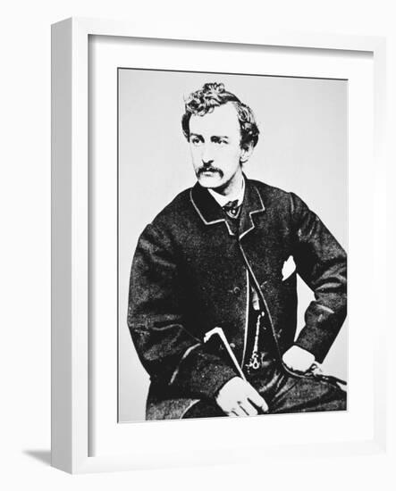 John Wilkes Booth-American School-Framed Giclee Print