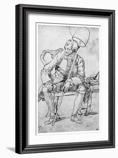 John Wilkes, English Politician, 1762-1763-William Hogarth-Framed Giclee Print