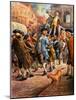 John Wilkes, Seen Here Returning from Paris, Being Saved from Arrest by a Mob of Citizens-C.l. Doughty-Mounted Giclee Print