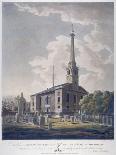 Riverbank View of Wandsworth, London, C1798-John William Edy-Giclee Print