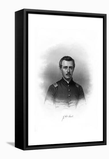 John William Grout, American Soldier-null-Framed Premier Image Canvas