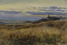 Cornfield at Sunset, 1860-John William Inchbold-Giclee Print