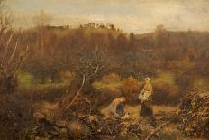 By a Lake, 1882-John William North-Giclee Print