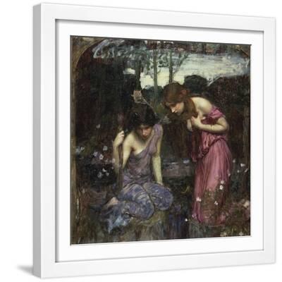 Nymphs Finding the Head of Orpheus Giclee Print - John William