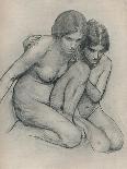 'Study for Phyllis and Demophoon', c1907-John William Waterhouse-Giclee Print