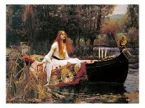 The Lady of Shalott-John William Waterhouse-Framed Giclee Print