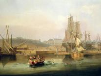 British Men O' War Off Gibraltar, 1855-John Wilson Carmichael-Giclee Print