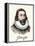 John Winthrop, with His Signature-null-Framed Premier Image Canvas