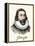 John Winthrop, with His Signature-null-Framed Premier Image Canvas