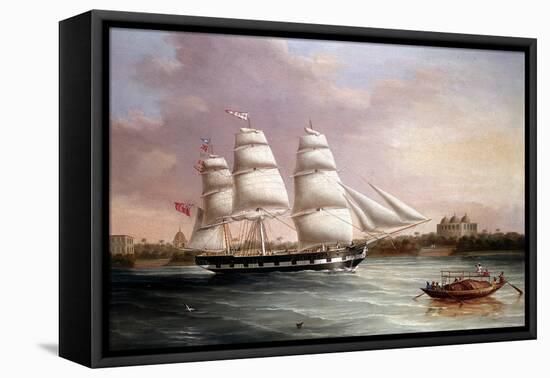 John Wood Approaching Bombay, C1850-Joseph Heard-Framed Premier Image Canvas