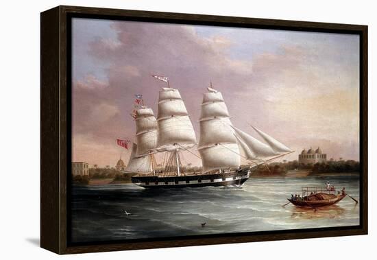 John Wood Approaching Bombay, C1850-Joseph Heard-Framed Premier Image Canvas