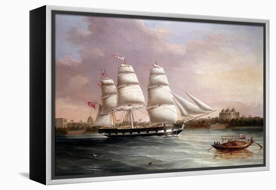 John Wood Approaching Bombay, C1850-Joseph Heard-Framed Premier Image Canvas