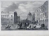 Church of St Mary Woolnoth, City of London, 1840-John Woods-Framed Giclee Print