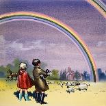 R for Rainbow, Illustration from 'Treasure', 1963-John Worsley-Premier Image Canvas