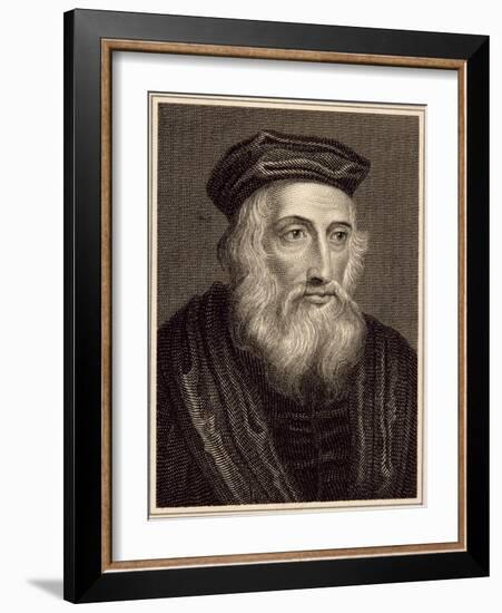 John Wycliffe (C.1330-84)-null-Framed Giclee Print