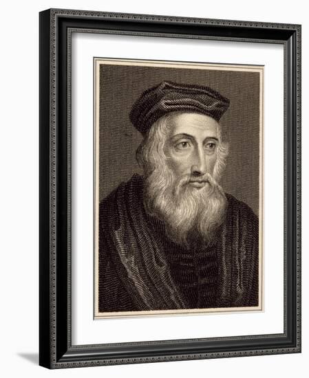 John Wycliffe (C.1330-84)-null-Framed Giclee Print