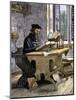 John Wycliffe Translating the Bible into English, 1300s-null-Mounted Giclee Print