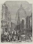 Picturesque Sketches of London, Lombard-Street-John Wykeham Archer-Giclee Print