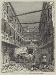 Picturesque Sketches of London, the Adelphi Dry Arches-John Wykeham Archer-Framed Giclee Print