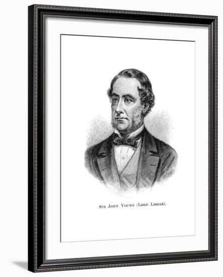 John Young, 1st Baron Lisgar, Governor of New South Wales-W Macleod-Framed Giclee Print