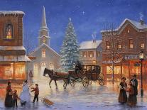 Christmas in Pleasantville-John Zaccheo-Giclee Print