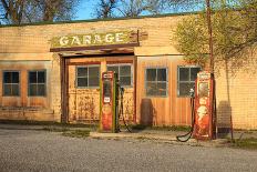 Old Service Station in Rural Utah, Usa.-Johnny Adolphson-Framed Photographic Print