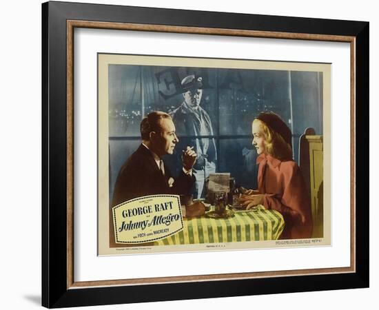 Johnny Allegro, 1949-null-Framed Art Print