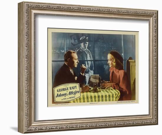 Johnny Allegro, 1949-null-Framed Premium Giclee Print