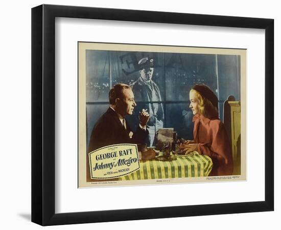 Johnny Allegro, 1949-null-Framed Premium Giclee Print