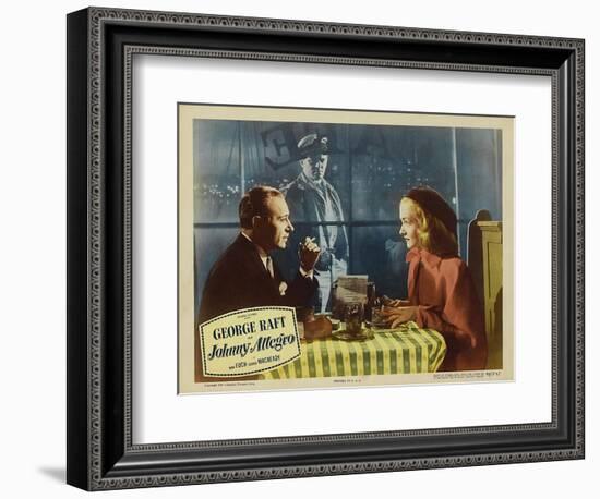 Johnny Allegro, 1949-null-Framed Premium Giclee Print