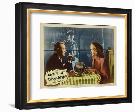 Johnny Allegro, 1949-null-Framed Premium Giclee Print