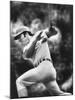 Johnny Bench, During Baseball Game, in Cincinnati-John Dominis-Mounted Premium Photographic Print