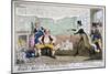 Johnny Bull and His Forged Notes!!!, 1819-George Cruikshank-Mounted Giclee Print