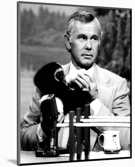 Johnny Carson-null-Mounted Photo