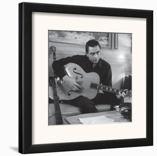 Johnny Cash: Man in Black-null-Framed Art Print