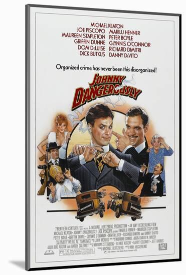 JOHNNY DANGEROUSLY [1984], directed by AMY HECKERLING.-null-Mounted Photographic Print