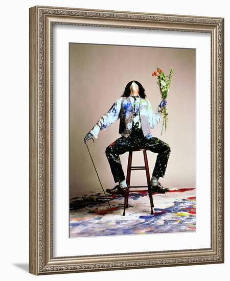 JOHNNY DEPP. "BENNY AND JOON" [1993], directed by JEREMIAH S. CHECHIK.-null-Framed Photographic Print