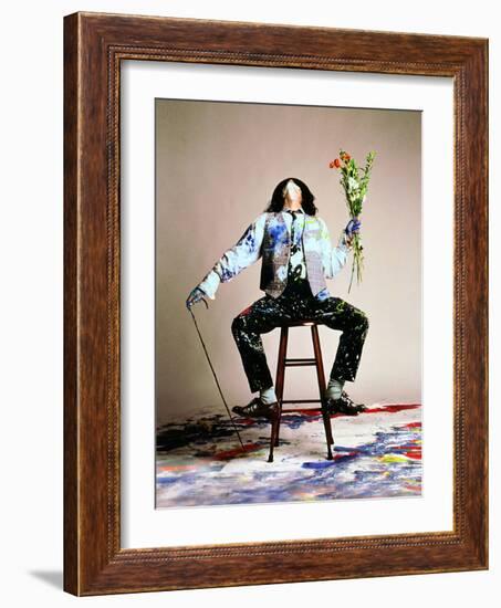 JOHNNY DEPP. "BENNY AND JOON" [1993], directed by JEREMIAH S. CHECHIK.-null-Framed Photographic Print