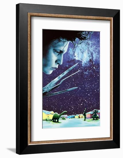 JOHNNY DEPP. "EDWARD SCISSORHANDS" [1990], directed by TIM BURTON.-null-Framed Photographic Print