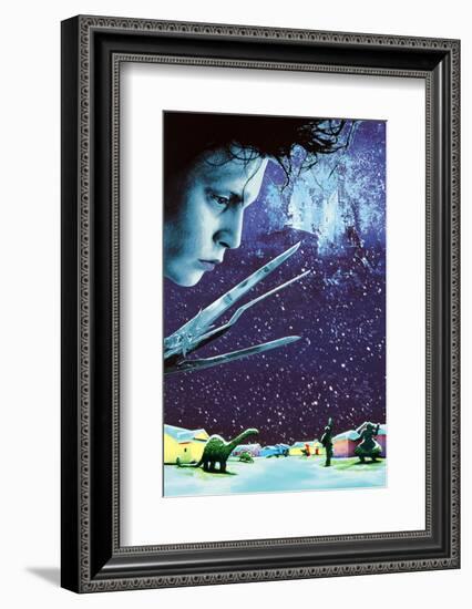 JOHNNY DEPP. "EDWARD SCISSORHANDS" [1990], directed by TIM BURTON.-null-Framed Photographic Print