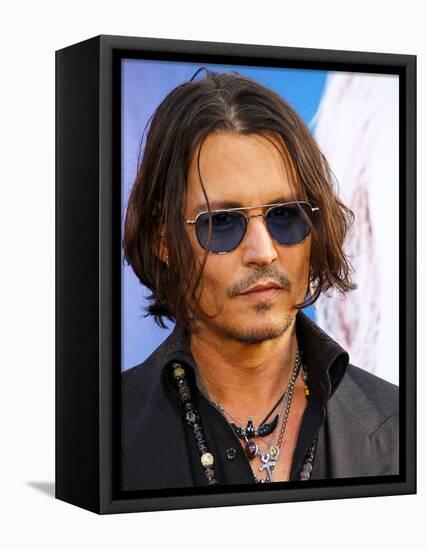 Johnny Depp-null-Framed Stretched Canvas