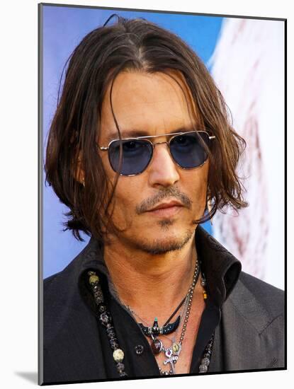 Johnny Depp-null-Mounted Photo